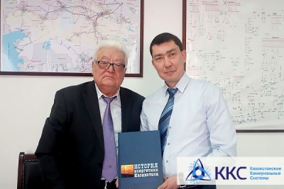 Председатель Совета ветеранов-энергетиков КЭА Советхан Нурпеисов посетил ТОО «Оңтүстік Жарық Транзит»