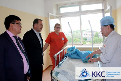 Группа «Казахстанские коммунальные системы» оказала благотворительную помощь больнице №1 города Усть-Каменогорска
