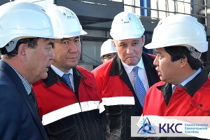 Аким Карагандинской области Ерлан Кошанов посетил Карагандинскую ТЭЦ-3