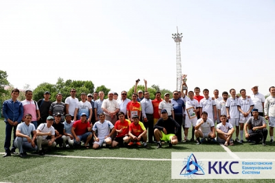 Энергетики Группы «Казахстанские коммунальные системы» провели турнир по мини-футболу в ЮКО