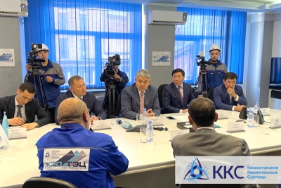 Аким Восточно-Казахстанской области Ермек Кошербаев посетил Усть-Каменогорскую ТЭЦ