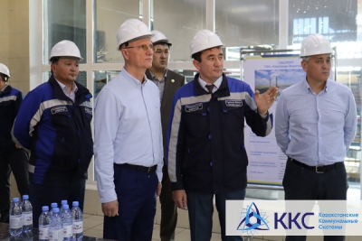 Первый заместитель Премьер-Министра Республики Казахстан Роман Скляр посетил Карагандинскую ТЭЦ-3