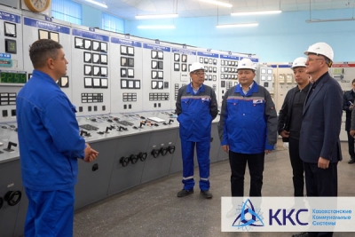 Первый заместитель Премьер-Министра Республики Казахстан Роман Скляр посетил Усть-Каменогорскую ТЭЦ