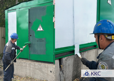 ТОО «Караганды Жарык» обновило трансформаторную подстанцию