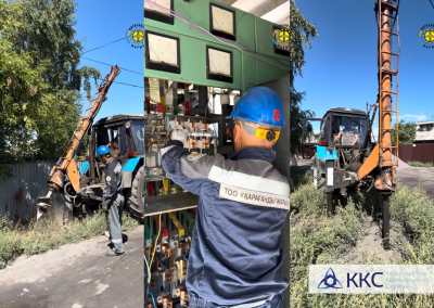В «Қарағанды Жарық» провели техническое обслуживание трансформаторной подстанции