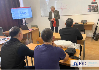 Өскемен жылу электр орталығы мамандары профессор Bergander Marek-пен кездесті