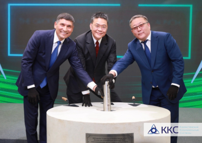 Kazakhstan and China launch a plant for wind turbines and energy storage systems