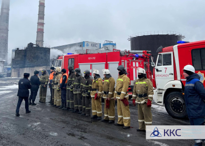 Қарағандыдағы 1-ЖЭО мен 3-ЖЭО-да өрт-тактикалық оқу-жаттығулар өткізілді