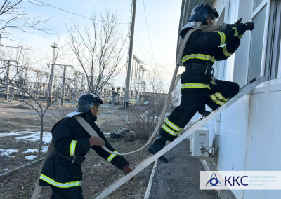 На энергообъектах АО «МРЭК» прошли пожарно-тактические учения ﻿﻿﻿﻿﻿﻿﻿﻿﻿﻿