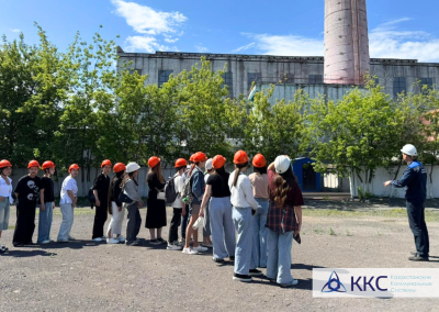 Будущие экологи посетили Карагандинскую ТЭЦ-1 