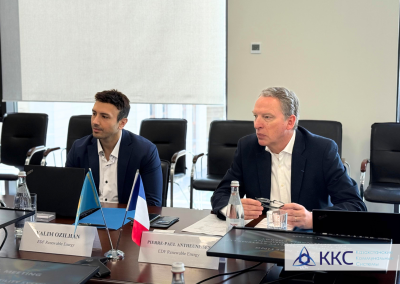 Французская компания заинтересована инвестировать в зелёную энергетику Казахстана
